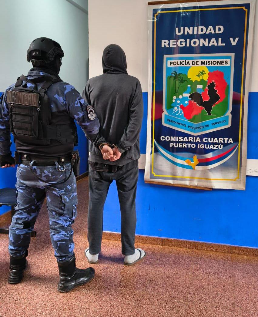 Iguazú: Encapuchado y armado aterrorizaba a vecinos, pero fue detenido tras un allanamiento 2